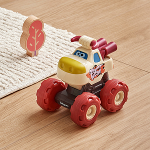 babycare小汽车玩具车男女孩宝宝儿童益智回力车惯性大脚车bctoys