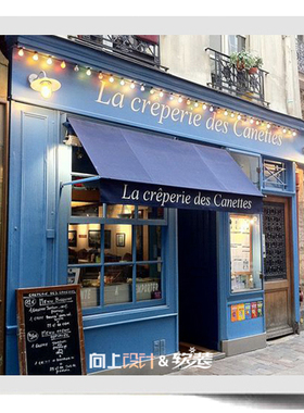 欧美复古怀旧店铺 服装饰品杂货店餐厅酒吧室内装修设计图片素材