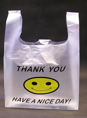 塑料袋定做背心袋定做超市袋方便袋印刷logo食品袋马夹袋订做定制