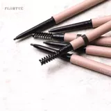 Flortte, плавный двусторонний водостойкий карандаш для бровей