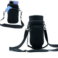 Нажавшая чашка в рукаве (черный)