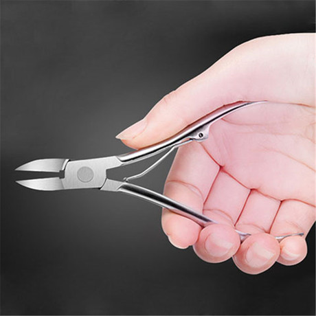 【天天特价】厚趾甲 大号125mm不锈钢 嵌甲灰趾甲指甲刀套装工具