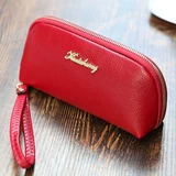 Бумажник, сумка через плечо, универсальный длинный кошелек, маленькая сумка клатч для матери, новая коллекция, из натуральной кожи