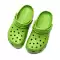 Mùa Hè Mới Croc Giày Xăng Đan Nữ Trắng Y Tá Giày 40 Size Lớn Bao Đầu Dép Đi Biển 41-42-43 Kích Cỡ 