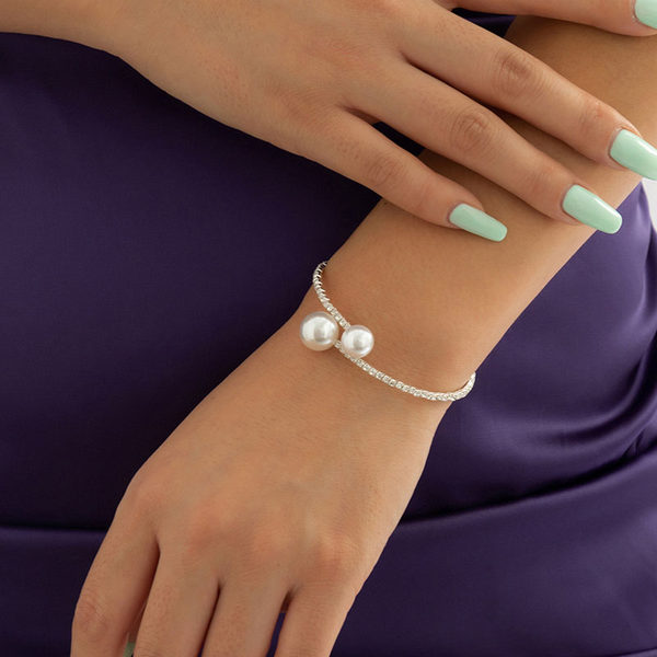 Цепочка, летний женский браслет, ювелирное украшение, аксессуар, европейский стиль, легкий роскошный стиль, популярно в интернете