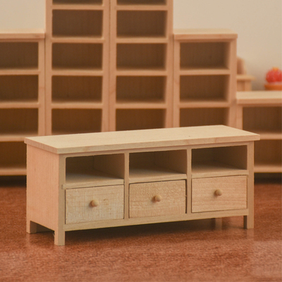taobao agent Small doll house, wooden furniture