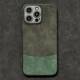 Two Tone Unique New Phone Cases Covers Suede Microfiber High End Premium Business iPhone 16, iPhone 16 Plus, iPhone 16 Pro, iPhone 16 Pro Max