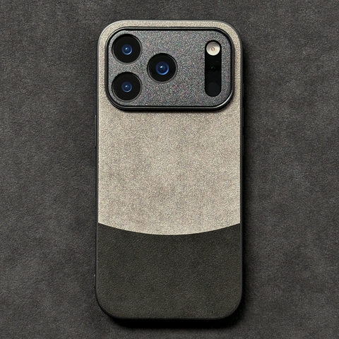 ALCANTARA Suede Microfiber 17, 17 Air, 17 Pro, 17 Pro Max iPhone Case