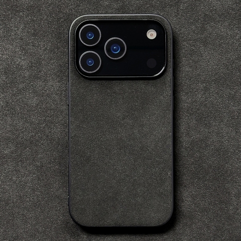 ALCANTARA Suede Microfiber 17, 17 Air, 17 Pro, 17 Pro Max iPhone Case