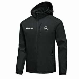 Mercedes Benz, весенний плащ для работы, дорожная спортивная ветрозащитная куртка с капюшоном, делается под заказ