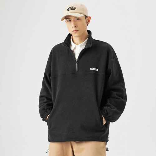 Tide, демисезонная бархатная трендовая куртка для влюбленных для отдыха, оверсайз, большой размер