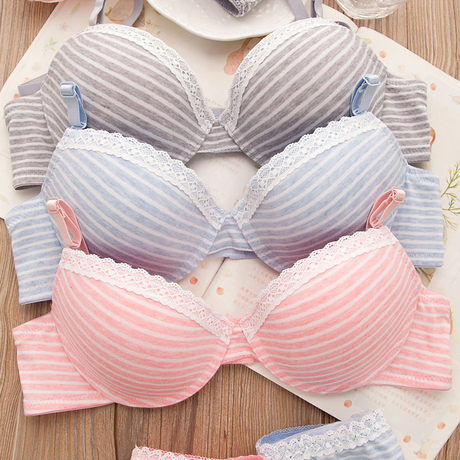 【聚拢胸罩】_条纹运动文胸图片_学生内衣价格_搭配分享 - 爱逛街手机