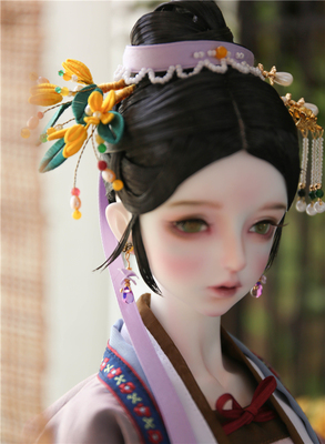 taobao agent BJD three -point ancient style jewelry -Qingle plus purchase deposit page has no fake hair tail page page