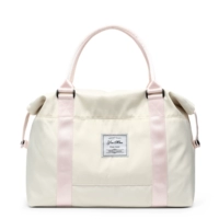 Бежевая ткань, чемодан, увеличенная толщина