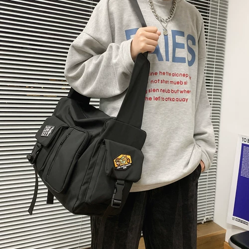 Сумка через плечо, японская школьная юбка для школьников в стиле хип-хоп, трендовый рюкзак