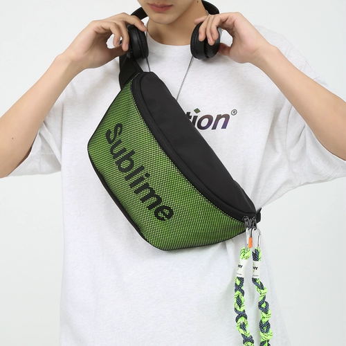 Сумка через плечо, летняя трендовая нагрудная сумка, спортивный японский рюкзак