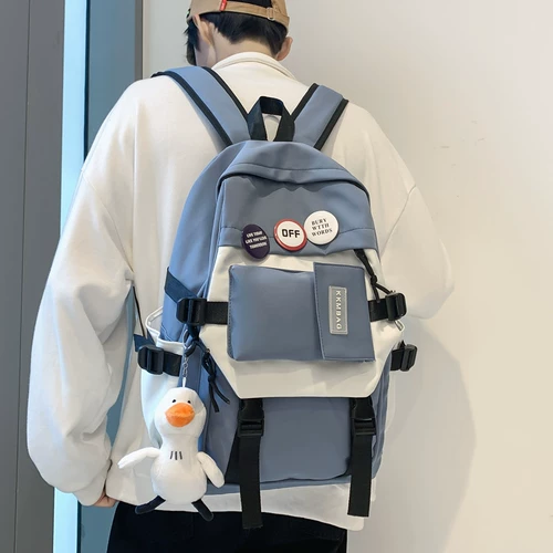 Tide, брендовый школьный рюкзак для отдыха, для средней школы, в корейском стиле, простой и элегантный дизайн
