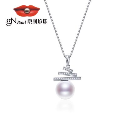 京润珍珠 迷舞S925银淡水珍