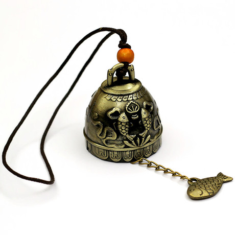 吉祥复古金属铜铃铛云南民族风铃挂件清脆门铃招财辟邪风水挂件