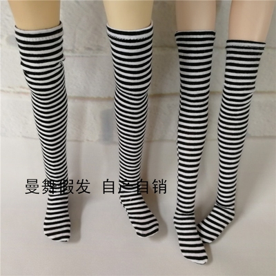 taobao agent [New Products] 3 4 6 8 All -sized stripes over -the -knee stockings (spot, non -human)