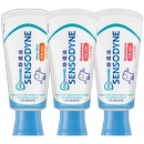 舒适达护釉健换牙期特护儿童牙膏薄荷草莓*2