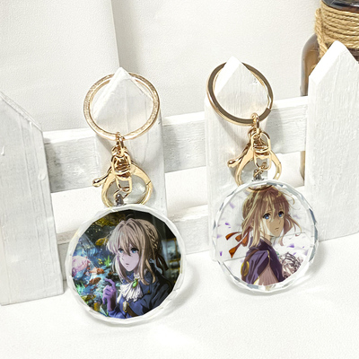 taobao agent Mano Purple Eternal Garden Crystal Pendant Verrit Two -dimensional Japanese Anime Personal Gifts