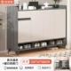 [ON -Site Service Service ❤ Нажмите дверь] 120*32*100 см Morandi Grey+теплый белый (примечание