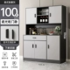 ❤ 【Glip Cabinet Sale】 100см итальянский светлый роскошный серой ★ Тяжелая деревянная рука