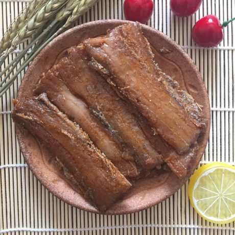 5袋起包邮 230g自制熏刀鱼 酥骨带鱼 香酥刀鱼 开袋即食 熟鱼