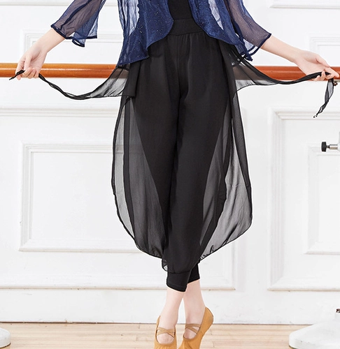 Штаны, шифоновая классическая современная юбка