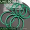 phớt nok Vòng đệm dầu xi lanh thủy lực màu xanh lá cây nhập khẩu U/Y loại polyurethane piston uhs vòng đệm dầu kích thước hoàn chỉnh gioăng chịu nhiệt độ cao