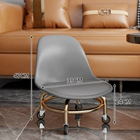 Серый – рама с титановым покрытием – бесшумное бесшумное колесо