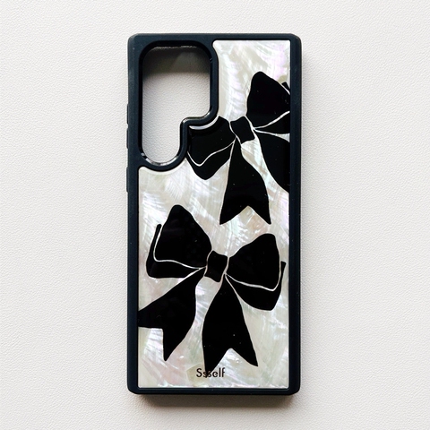 Cherub Black Cat Lemon Art Illustration Samsung Phone Case