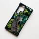 Cherub Black Cat Lemon Art Illustration Phone Case for Galaxy S25, S25+, and S25 Ultra