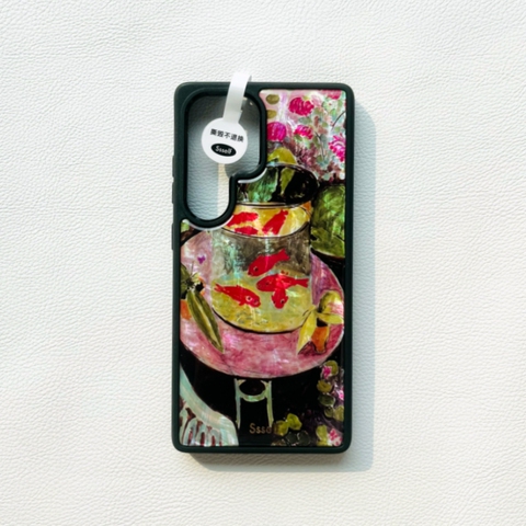 Cherub Black Cat Lemon Art Illustration Samsung Phone Case