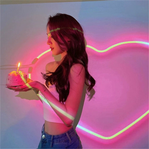 Памятная атмосферная лампа на день Святого Валентина подходит для мужчин и женщин для друга для влюбленных