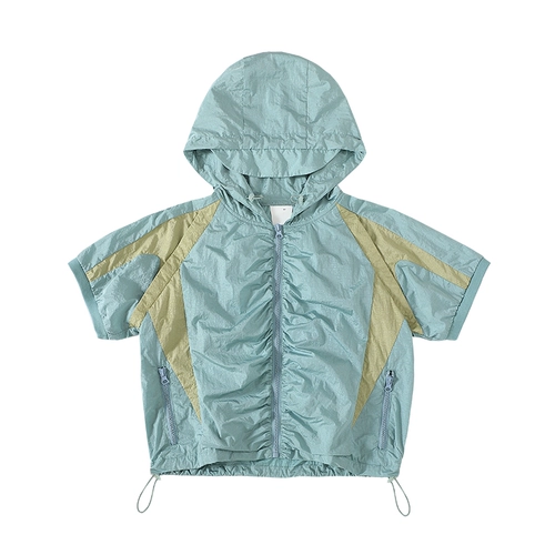 Conp 23ss Ocean Jacker Marine Blue Mountain Short -Sleaved Jacket Advanced Sensory Sports Tide