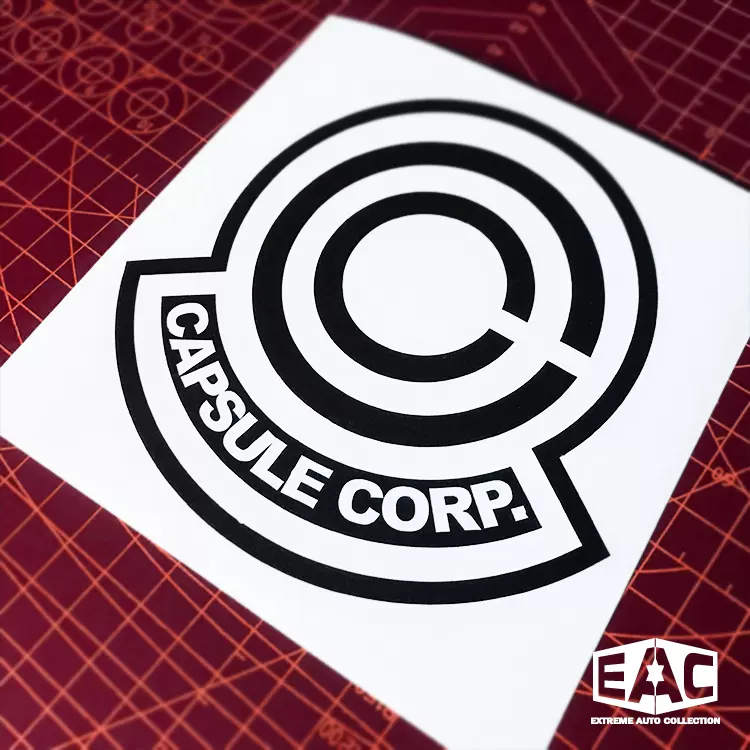 万能胶囊公司七龙珠单色镂空汽车贴纸反光油箱盖笔记本行李箱车窗