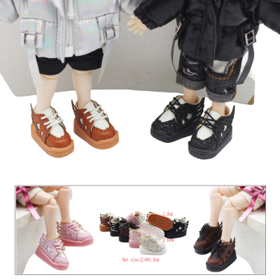 taobao agent OB11 baby jacket GSC BJD Body9 YMY Pennie's Treasure Box UFDOLL shoes leather shoes