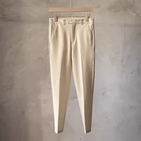 B91 Khaki девять брюк (лето шелк шелк)