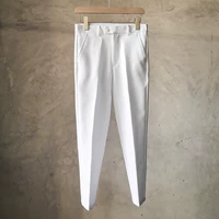 K91 Белые городские штаны (обычная классика)