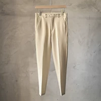 K91 абрикосовые брюки (обычная классика)