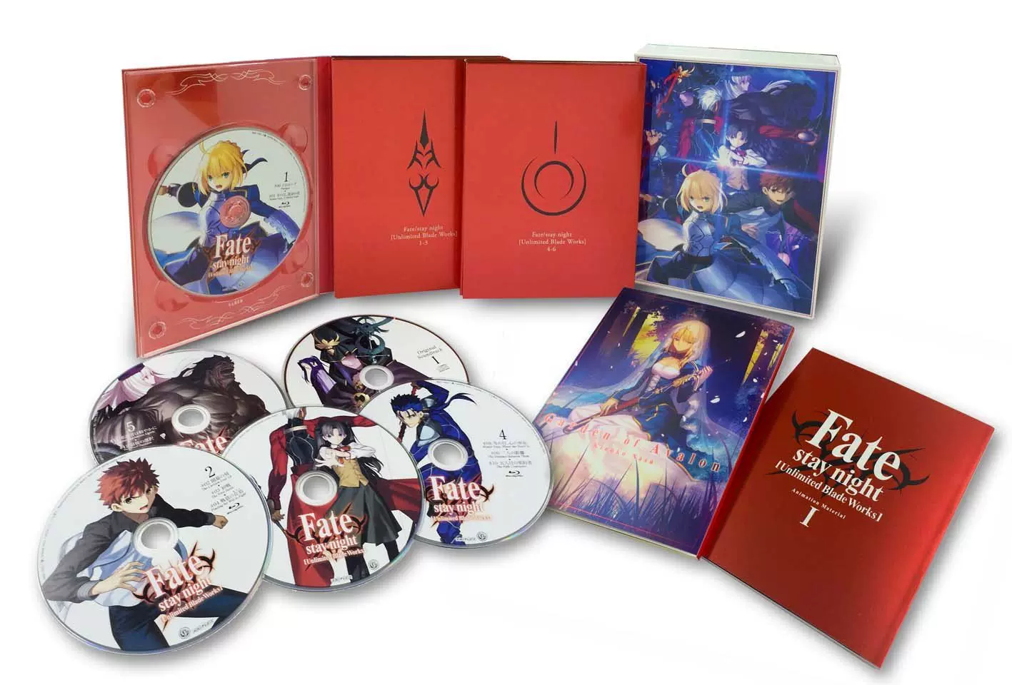 Fate/stay night Unlimited Blade Works UBW BD蓝光Box 限定-Taobao