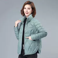 Легкий и тонкий короткий пуховик с пухом, куртка для отдыха, в корейском стиле, увеличенная толщина