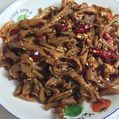 四川风味私房菜冷吃香辣鸭肠零食川味美食特产休闲小吃现做200g