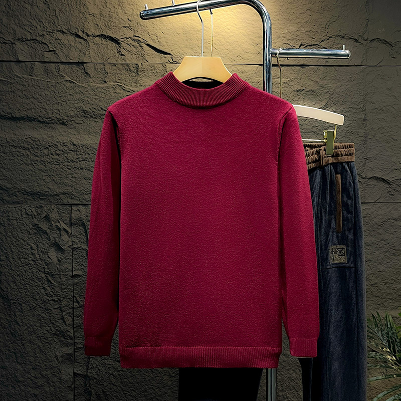 SH red S594 half turtleneck