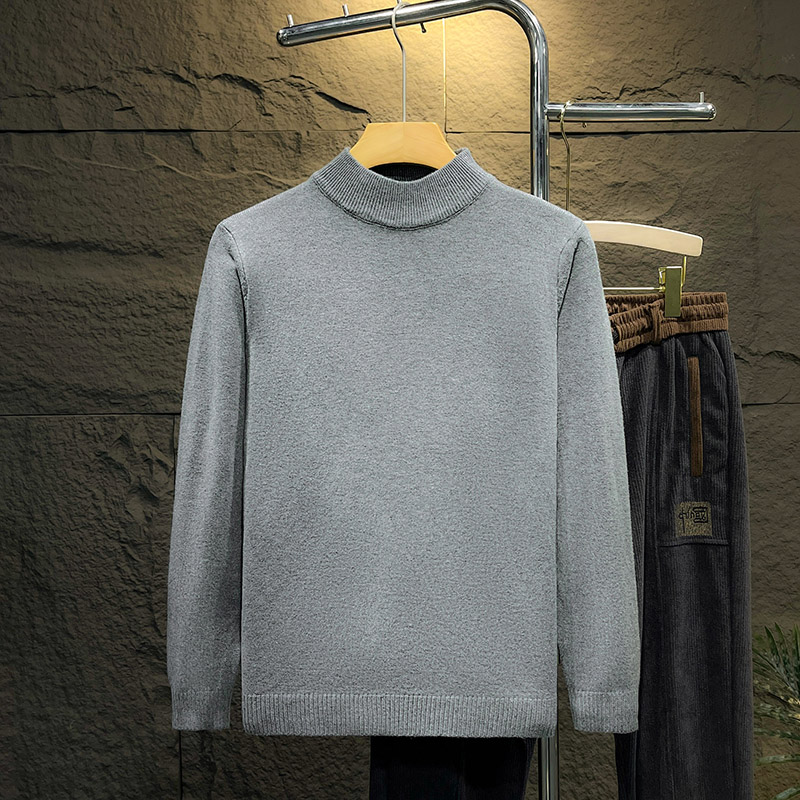 SH gray S594 half turtleneck