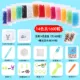 14 Color 1600 Capsules +15 Прозрачная коробка сетки +стандарт