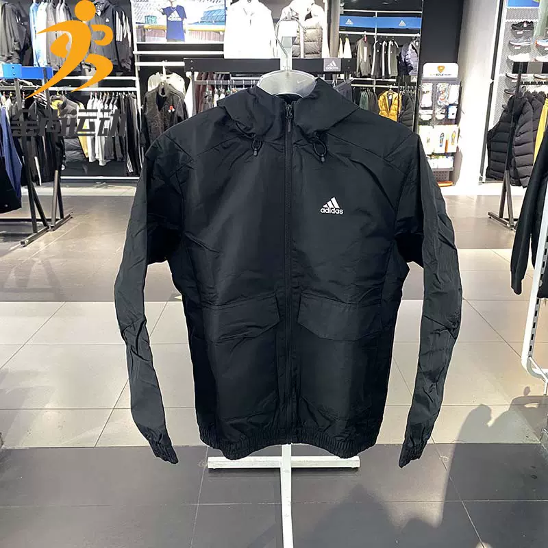 Adidas阿迪达斯保暖外套男2022秋冬新款休闲上衣运动服夹克HN9035-Taobao