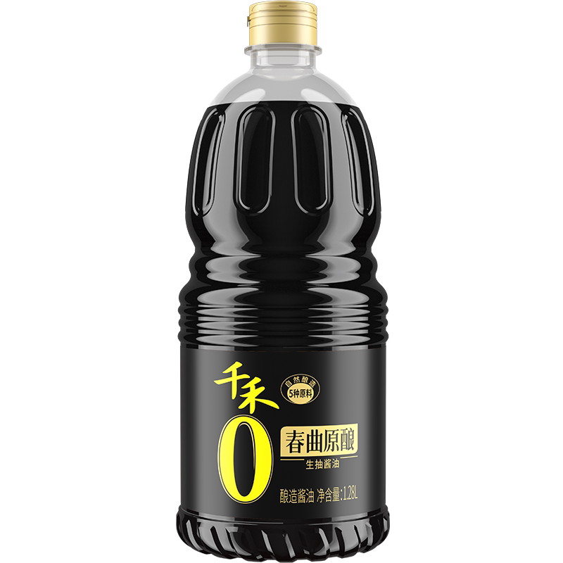 【淘宝秒杀】1.28L*1千禾春曲原酿生抽春曲酿造本味凉拌调味